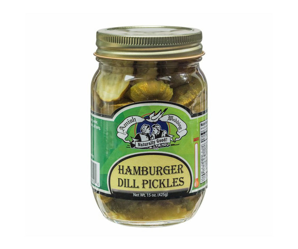 Amish Weddings® 15 oz. Hamburger Dill Pickles
