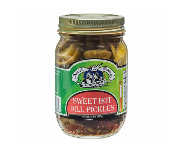 Amish Weddings® 15 oz. Sweet Hot Dill Pickles
