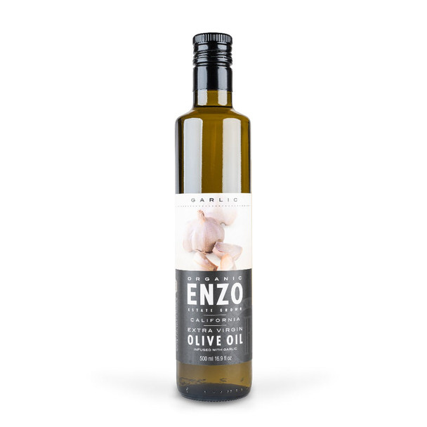 Enzo's 16.9 fl. oz. Organic Garlic Infused Olive Oil