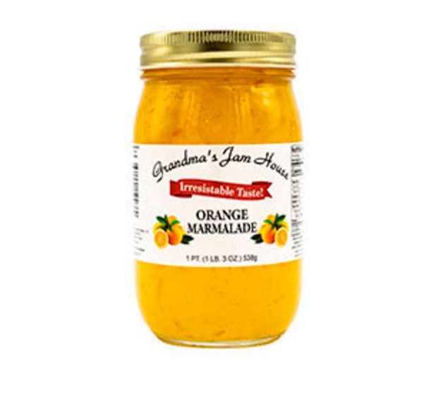 Grandma's Jam House 16 oz. Homestyle Orange Marmalade Jam