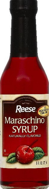 Reese 8 fl. oz. Maraschino Syrup
