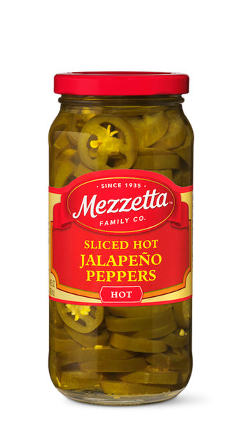 Mezzetta® 16 fl. oz. Sliced Hot Jalapeño Peppers