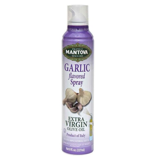 Mantova 8 fl. oz. Garlic Extra Virgin Olive Oil Spray