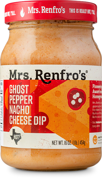 Mrs. Renfro's 16 oz. Ghost Pepper Nacho Cheese Dip