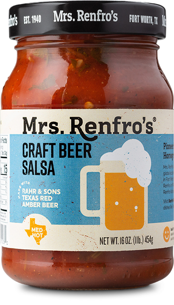 Mrs. Renfro's 16 oz. Craft Beer Salsa