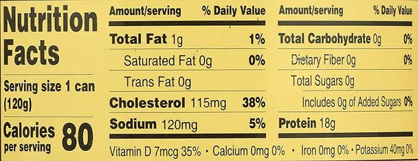 Reese 6 oz. Fancy 15% Leg Crab Meat