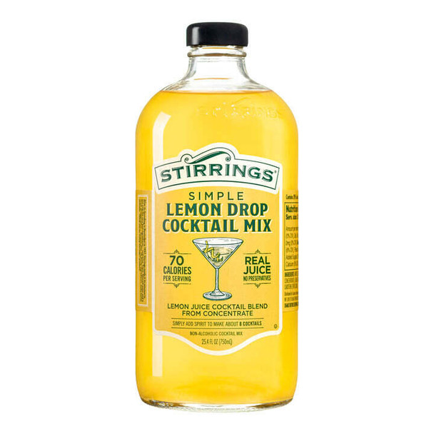 Stirrings 25.4 fl. oz. Non-Alcoholic Lemon Drop Cocktail Mix