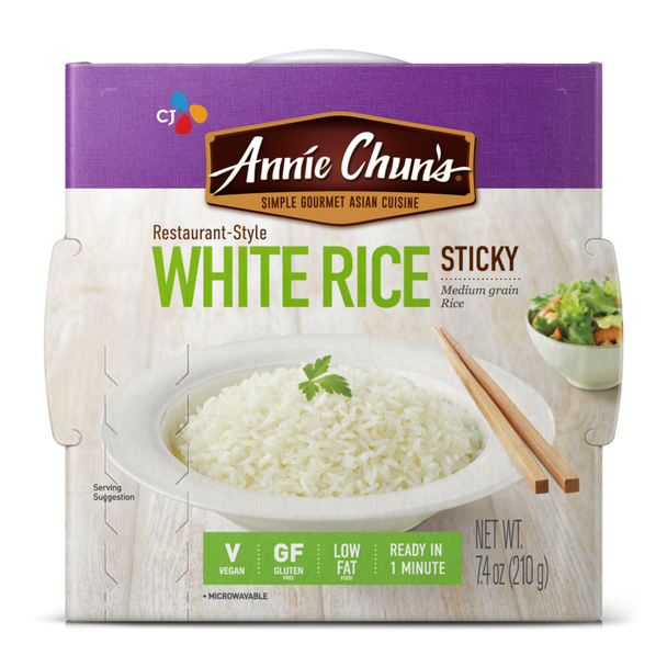 Annie Chun's 7.4 oz. Restaurant-Style Sticky White Rice