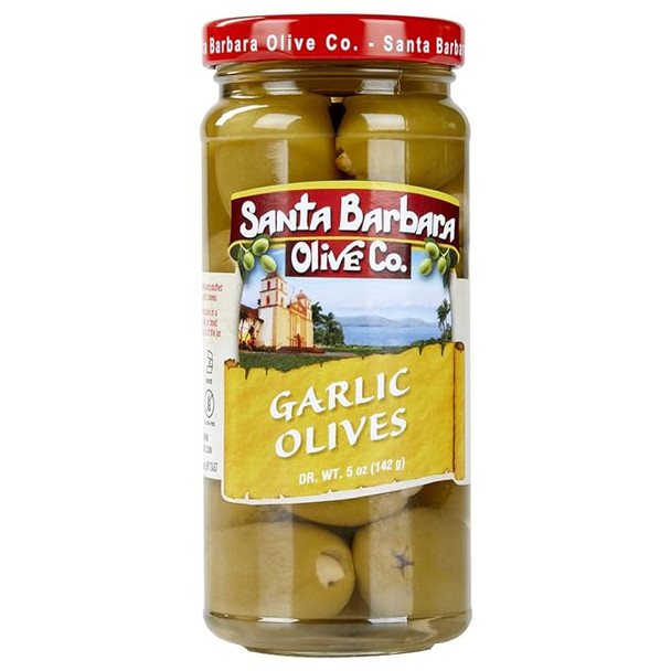 Santa Barbara 5 oz. Garlic Stuffed Olives