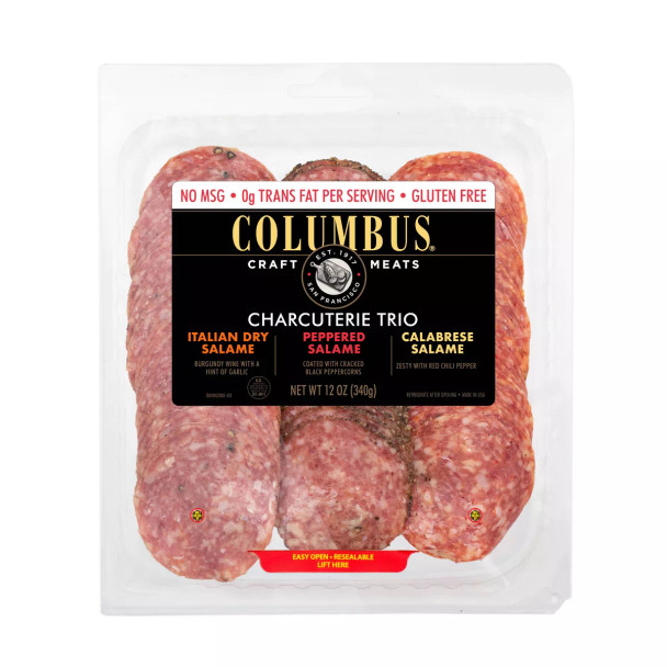 Columbus Salame 12 oz. Sampler Deli Meats