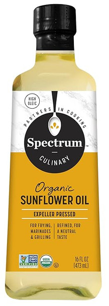 Spectrum® 16 fl. oz. Refined Organic Sunflower Oil