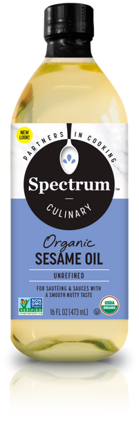 Spectrum® 16 fl. oz. Organic Unrefined Sesame Oil