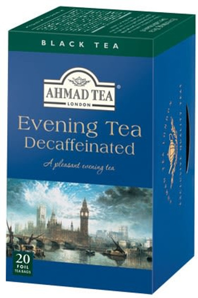 Ahmad Decaffeinated Evening Black Tea (20 Tea Bags)