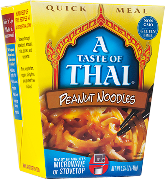 A Taste of Thai 5.25 oz. Peanut Noodles Quick Meal