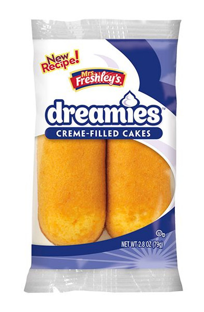 Mrs. Freshley's 2.9 oz. Creme Filled Dreamies (2 Pack)