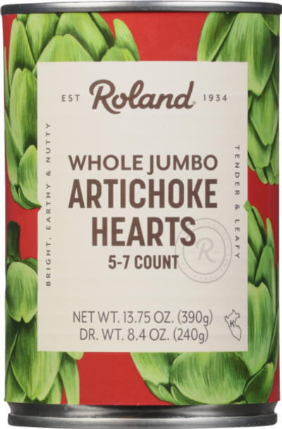 Roland® 13.75 oz. Jumbo Artichoke Hearts