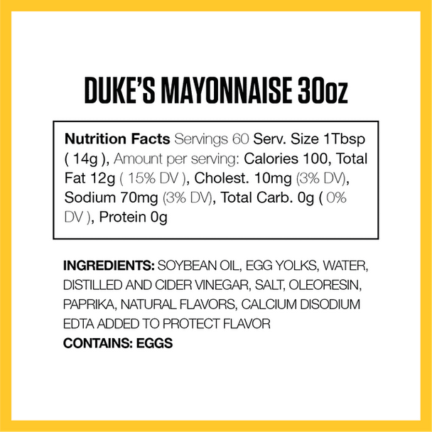 Duke's 16 fl. oz. Real Mayonnaise