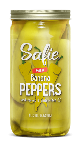 Safie 26 fl. oz. Mild Banana Peppers
