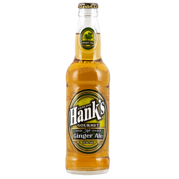 Genuine Hank's 12 fl. oz. Irish Golden Ginger Ale