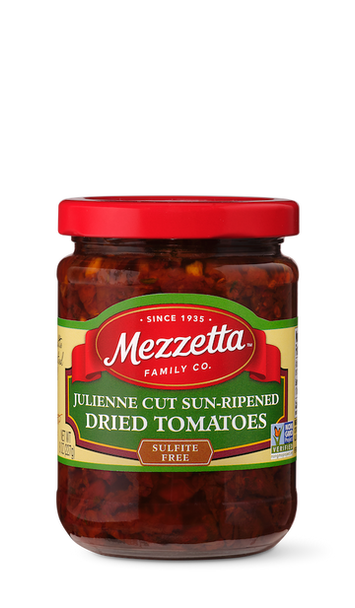 Mezzetta® 8 oz. Sulfite Free Julienne Cut Sun-Ripened Dried Tomatoes