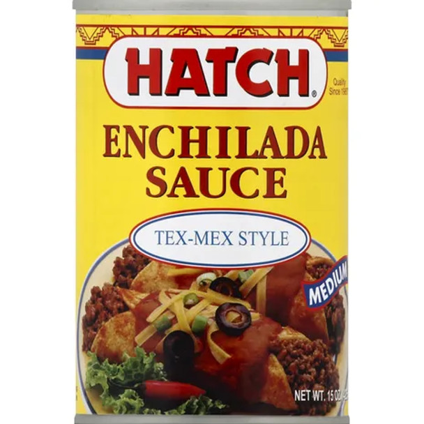 HATCH 15 oz. Tex-Mex Style Medium Enchilada Sauce 