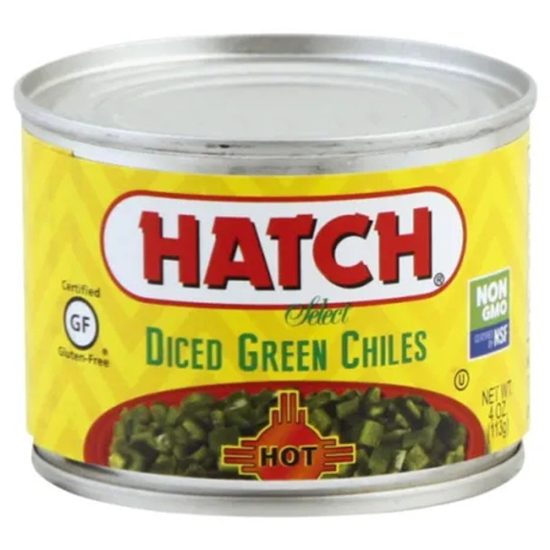 HATCH 4 oz. Hot Diced Green Chiles