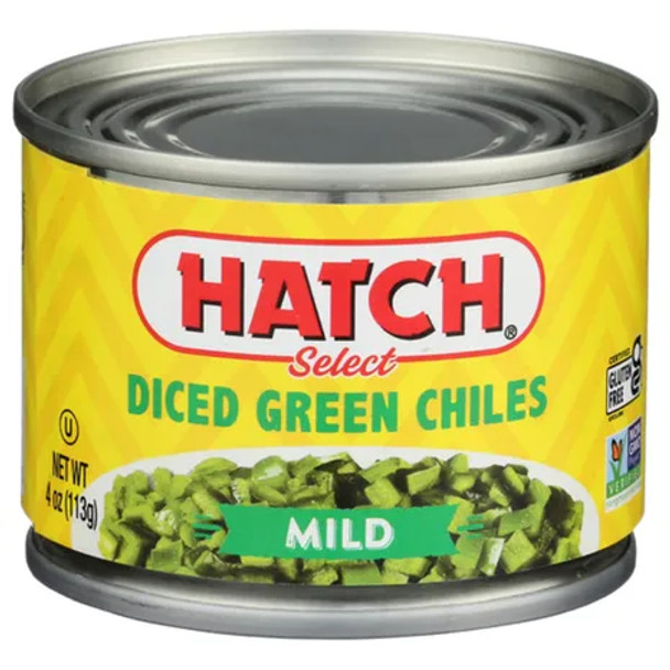 HATCH 4 oz. Mild Diced Green Chiles