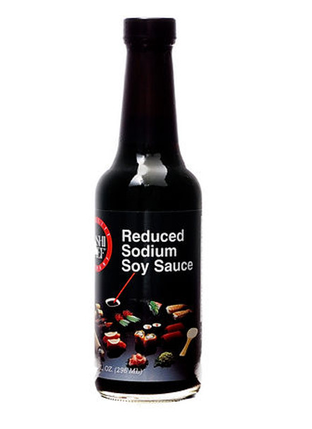 Sushi Chef 10 fl. oz. Reduced Sodium Soy Sauce