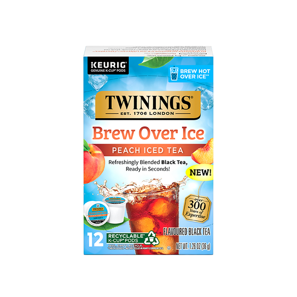 Twinings® Peach Iced Tea K-Cup® Pods (12 Count)