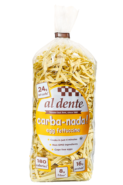 al dente® 10 oz. Carba-Nada Egg Fettuccine