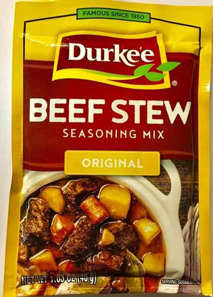 Durkee 1.63 oz. Beef Stew Original Seasoning Mix