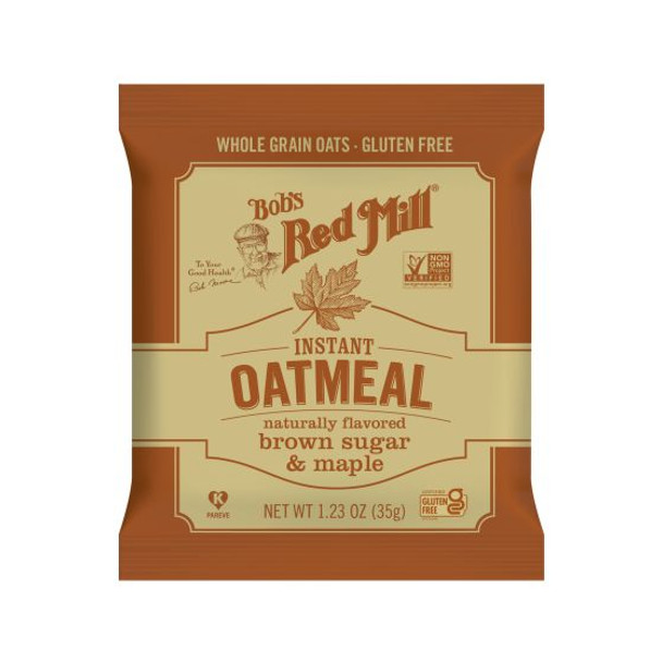 Bob's Red Mill 1.23 oz. Brown Sugar Maple Instant Oatmeal Packets (8 Count)