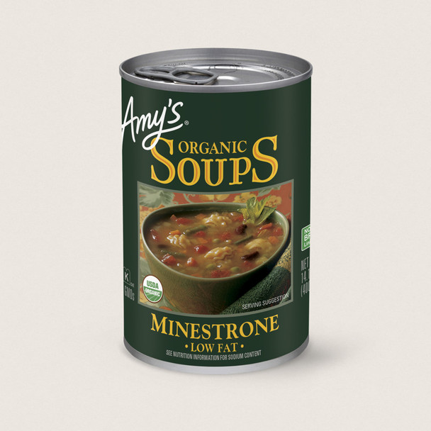 Amy's 14 oz. Organic Light in Sodium Minestrone Soup