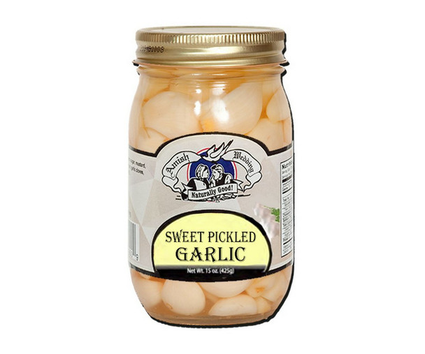 Amish Weddings® 15 oz. Sweet Pickled Garlic