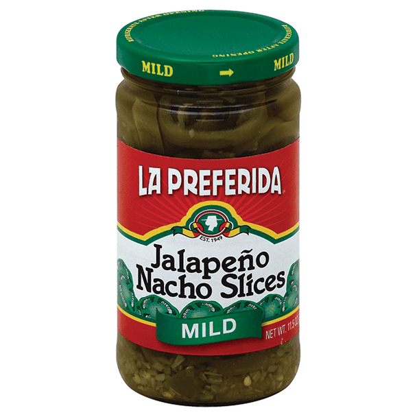 La Preferida® 11.5 oz. Mild Jalapeño Nacho Slices