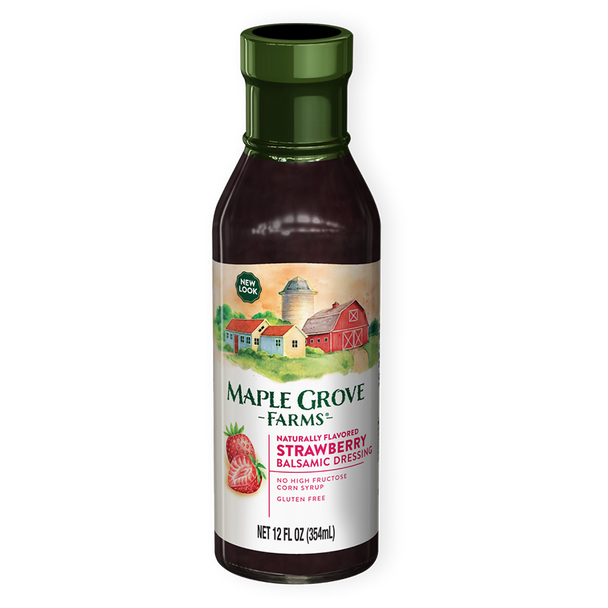 Maple Grove Farm 12 fl. oz. Strawberry Balsamic Dressing