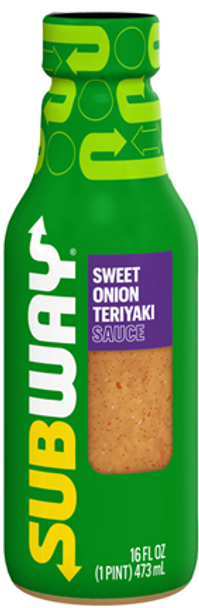 Subway 16 fl. oz. Sweet Onion Teriyaki Sauce