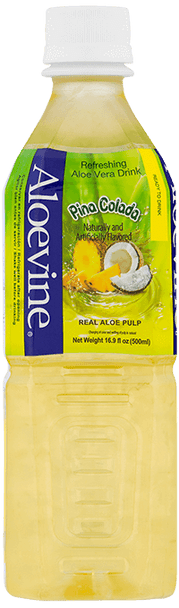 Aloevine 16.9 fl. oz. Aloe Vera Piña Colada Juice Drink 