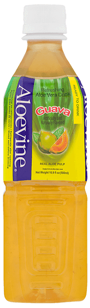 Aloevine 16.9 fl. oz. Aloe Vera Guava Juice Drink 