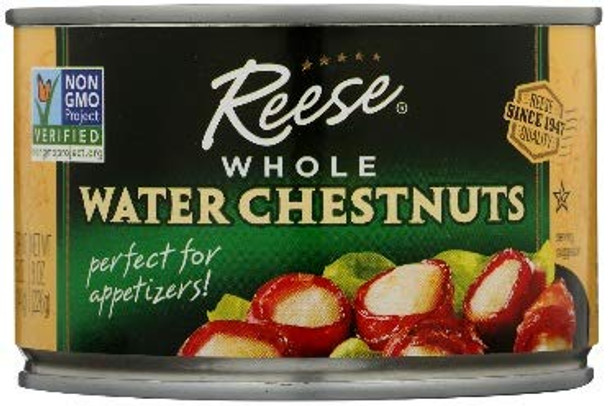 Reese 8 oz. Whole Water Chestnuts