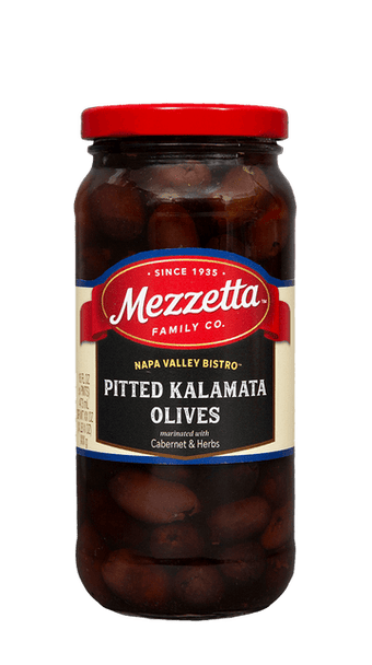 Mezzetta® 16 oz. Napa Valley Bistro™ Pitted Kalamata Olives with Cabernet & Herbs