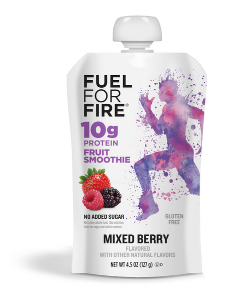 Fuel for Fire® 4.5 fl. oz. Mixed Berry Whey Protein Shake