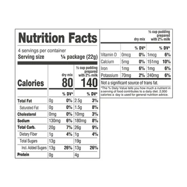 My T Fine  3.12 oz. Chocolate Pudding & Pie Filling