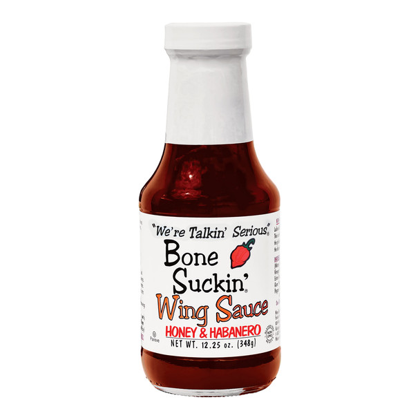 Bone Suckin'® 12.25 oz. Honey & Habanero Wing Sauce
