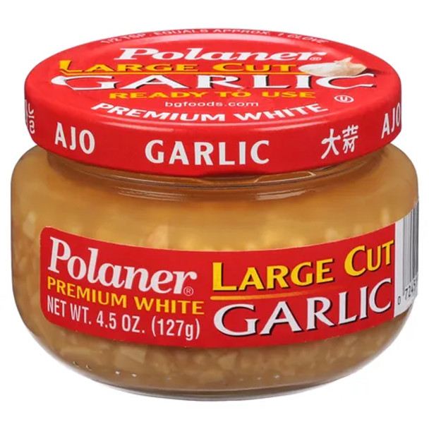 Polaner® 4.5 oz. Large Cut Garlic
