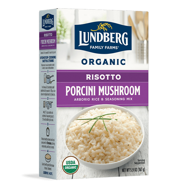Lundberg 5.5 oz. Organic Porcini Mushroom Risotto