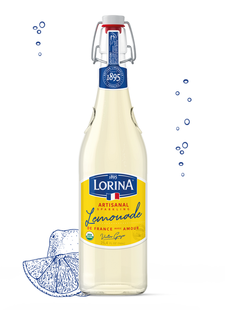 Lorina 25.4 fl. oz. Artisanal Sparkling Lemonade