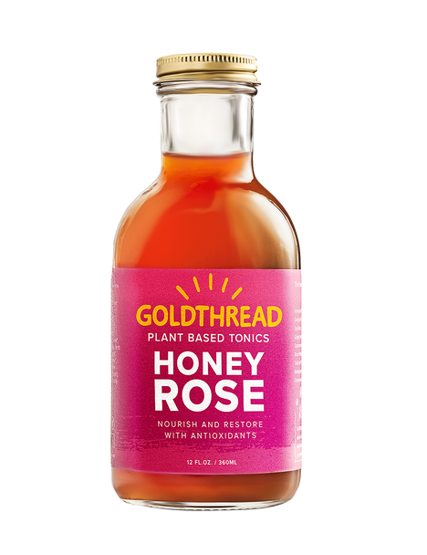 Goldthread 12 fl. oz. Plant Based Tonic Honey Rose