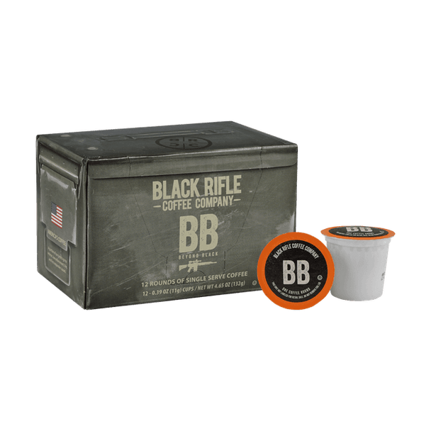 Black Rifle Beyond Black Dark Roast Coffee Pods (12 Count)