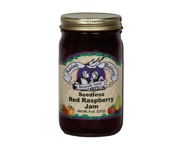 Amish Weddings® 9 oz. No Sugar Added Seedless Red Raspberry Jam